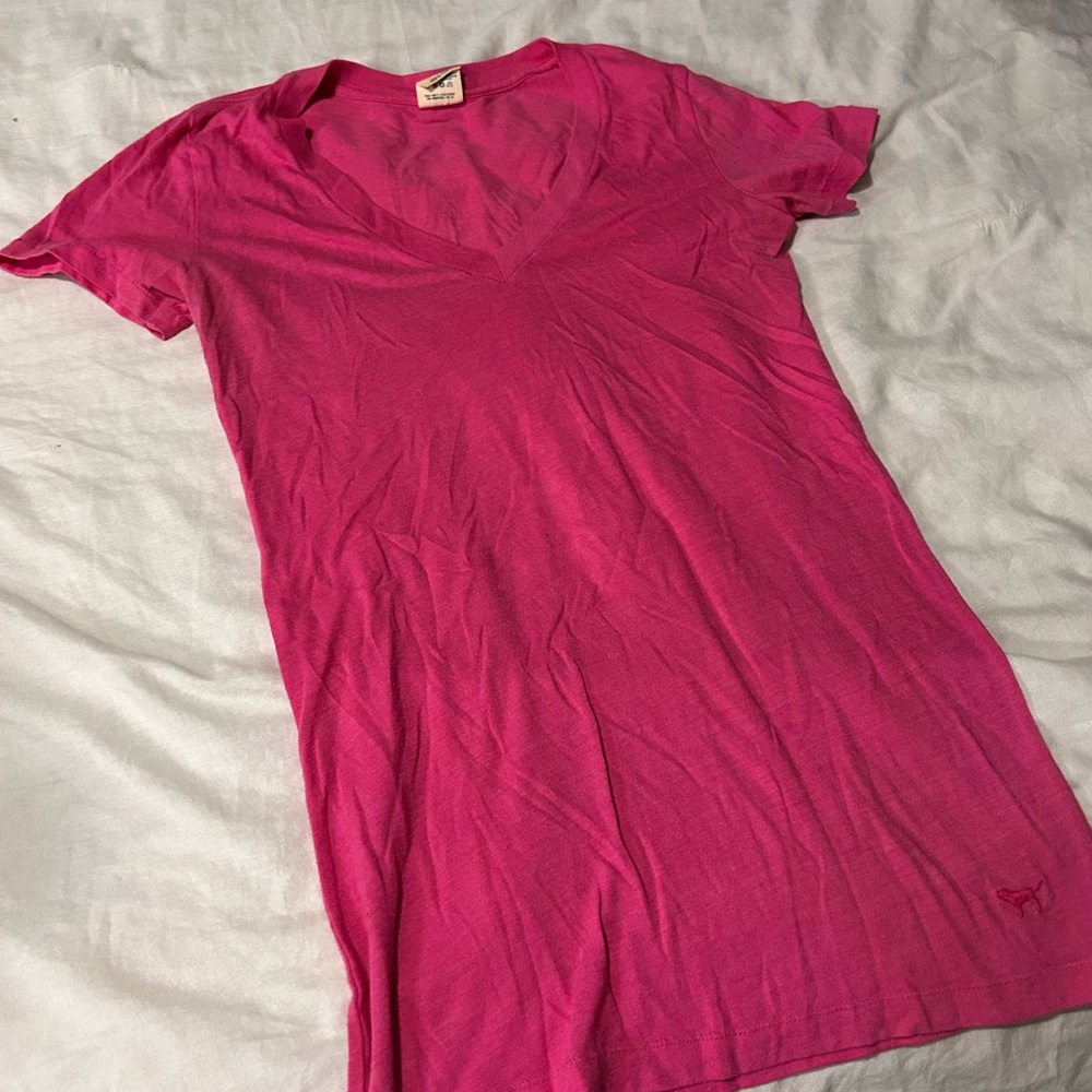Victoria's Secret Pink Crew Neck Tee